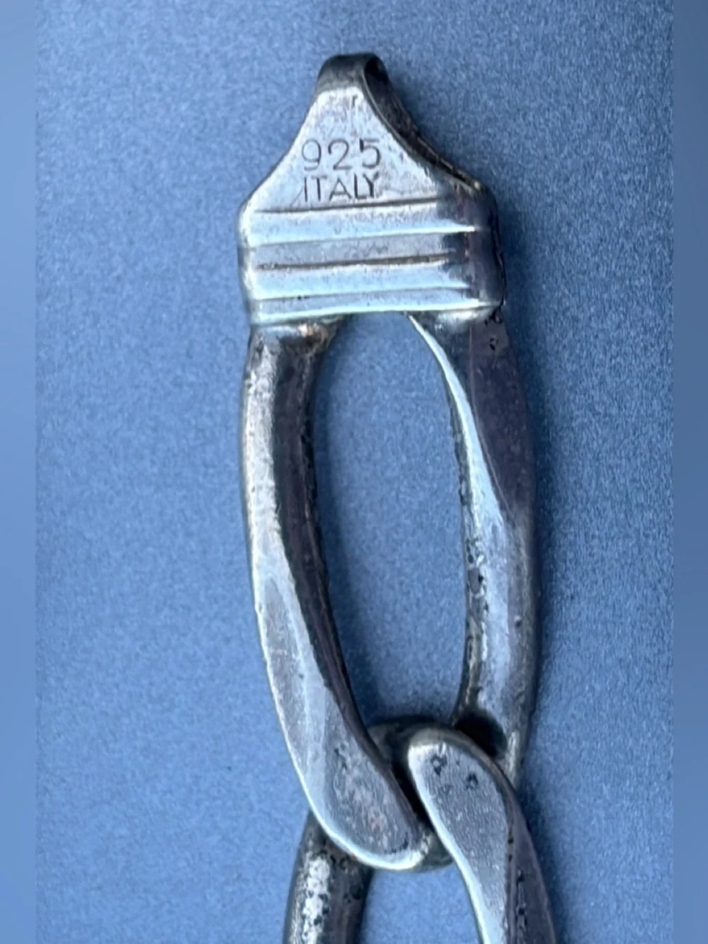 Large Link Sterling Silver BRACELET